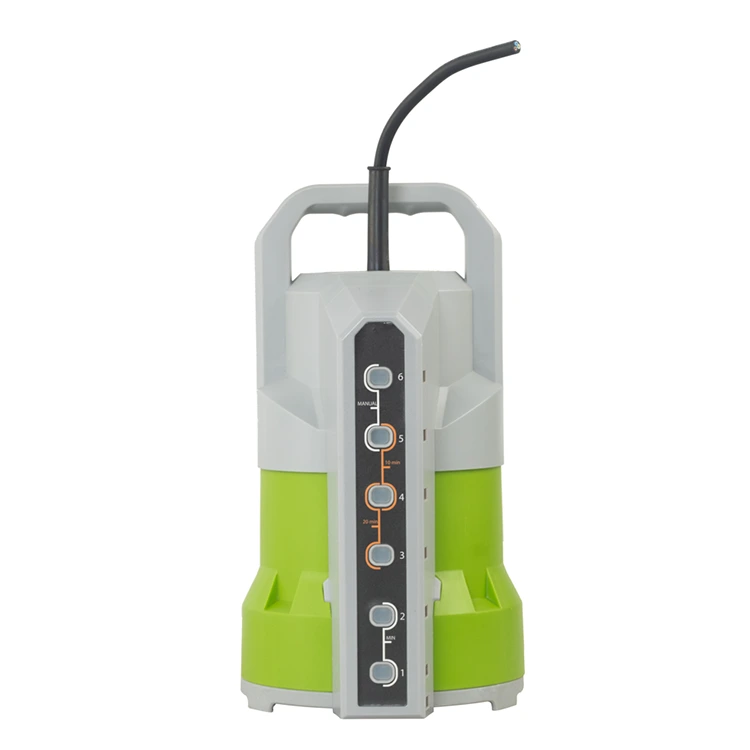 Bomba submersível de baixo nível com controle automático inteligente